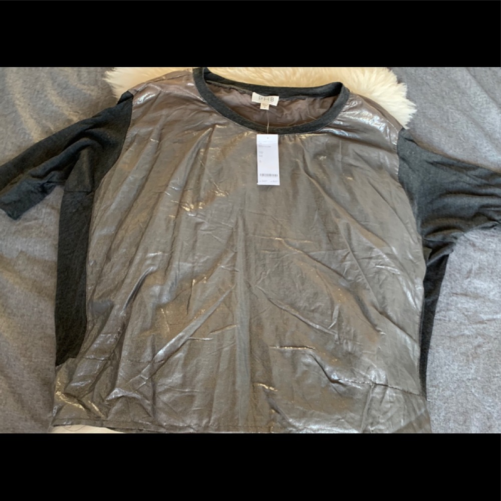 PH8 Navy & Sulver Workout Shirt